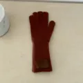Braune Strick-Winterhandschuhe für Damen, warme Touchscreen-Fingerhandschuhe aus Wolle. - M / Karamellbraun