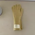 Koreanische einfarbige Wollwarme Handschuhe mit gestricktem Handgelenketikett Winter. - M / Gelb