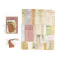 Set de papier pour scrapbooking vintage rétro carnet papeterie reçus notes mémos - Liste de Factures