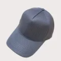 Summer thin full mesh baseball cap breathable sun hat for outdoor sports casual wear - M (Standard 58cm) / Dark Gray