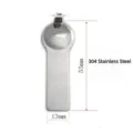 Ciondolo in acciaio inox 304 con altezza 55mm e larghezza 13mm per bracciali - Strumenti