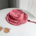 Chapeau bob d'été rose pour femme, chapeau de protection solaire respirant et séchant vite. - M (56-58cm) / Rose