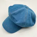 Mple tzin newsboy kapelo vintage beret retro gynaikeio gia tin anoixi kai to kalokairi - Ένα Μέγεθος (55-59cm) / Μεσαίο Μπλε