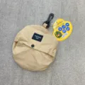 Khakifarbener, verstaubarer, wasserdichter Sonnenhut mit Aufbewahrung und Karabinerhaken. - Einheitsgröße / Khaki