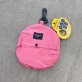 Packbarer Sonnenhut mit Haken, leicht und wasserdicht, tragbarer Reise-Eimerhut für Damen. - Einheitsgröße / Fuchsia