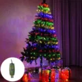 Variant Christmas tree LED string lights with USB controller for holiday party home decor. - 1.6m 16 Hangings 256 LEDs (for 1.8m Tree) / Multicolor - USB Plug