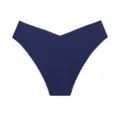 Culotte pour femme sans couture en soie glacée respirante séchage rapide unie slip - S / Bleu Foncé