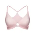 Sujetador push-up sin costuras con cierre delantero en rosa, ropa interior cómoda de mujer. - S / Tops / Rosa Brumoso