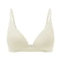 Plus size front closure bra wireless thin seamless smooth padded bra for women daily wear - S / Nude Apricot