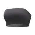 Seamless strapless bra for women, wireless thin one-piece tube top in stylish dark grey color. - S / Tops / Antique Gray