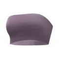 Wireless strapless bra, seamless tube top for women, purple thin one-piece intimate apparel - M / Tops / Taro Purple