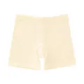 Women breathable anti-chafing safety shorts plus size seamless boxer underwear yellow - Ivory Nude