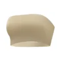 Nude strapless seamless tube top, wireless thin one-piece bra for women daily comfort wear. - Oatmeal