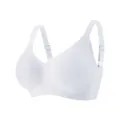 Cómodo sujetador jelly sin costuras con soporte suave para tallas grandes en blanco. - S / Tops / Blanco (Personalizado)