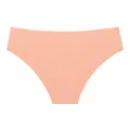 Culotte femme taille basse en soie glacée sans couture confortable respirante unie - S / Rose nude