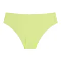 Culottes sans coutures pour femmes taille basse en soie glacée respirant confortable - L / Jaune Néon