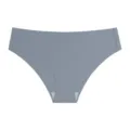 Femmes soie glacée sans couture taille basse unie respirante sous-vêtements gris variante SKU. - S / Indigo