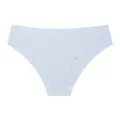Culotte Femme Soie Glacée Sans Coutures, Bleu Clair Sous-vêtement Respirant Bas - XL / Bas / Bleu Azur