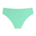 Culotte femme sans coutures en soie glacee vert menthe taille basse sous-vetement variante - XL / Bas / Vert clair