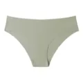 Slip Femme Sans Coutures Taille Basse Soie Glace Respirant Uni Vert Sous Vetement Sexy - S / Vert Gris Foncé