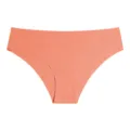 Culotte sans coutures femme en soie glacée taille basse respirante confortable slip uni - L / Rouge pastèque