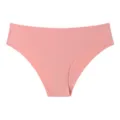 Slip rose sans coutures en soie de glace taille basse femme confortable respirant variante. - S / Couleur caramel