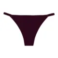 Dark Purple Thin Strap Low Waist Bikini Bottoms Seamless Sexy Women Underwear Panties Now - L / Fuschia