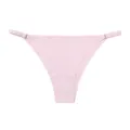 Women sexy seamless thin strap panties low waist bikini briefs breathable comfortable - XL / Hyacinth Purple