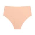 Seamless ice silk briefs for women, breathable summer underwear, comfortable peach color. - S / Skin Pink