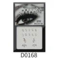Acryl Strass Gesichtsaufkleber, selbstklebende DIY Augen Diamant Kristalle für Make-up Art. - 3*6 Navette
