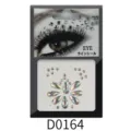 Acryl Gesicht Strass Aufkleber glitzernd DIY Kristall Edelsteine fur Korper Makeup - AB Blume