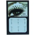 Augen Strass Steine Gesicht Aufkleber Acryl Kristalle DIY Make-up Deko Bogen neu - Weißer Stirnschmuck