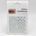 3d krystallino prosopo kai soma strass autokollita lamperi nail art diakosmisi stolidia - Καρδιά