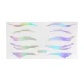 Ολογραφικά αυτοκόλλητα eyeliner με λέιζερ για εντυπωσιακό μακιγιάζ ματιών και πάρτι. - Στυλ FE1019 (FE1019)