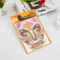 Halloween DIY Kristall Gesichtsaufkleber Acryl Strass temporäre Festival Party Make-up - 8
