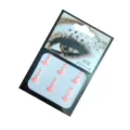 Rosa Harz Gesichtssteine Aufkleber DIY Augen Linie Aufkleber Neuheit Make-up Dekor - Stirnaufkleber Garelenrosa