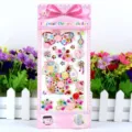 Acrylic crystal rhinestone sticker DIY phone decoration heart star flower shiny craft decal - Squirrel