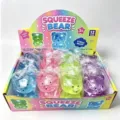 Ensemble de jouets anti-stress ours à presser coloré, boîte de 12 squishies mignons. - 8*6 / Ours au Maltose de Couleur Unie