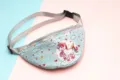 Cute Unicorn Sequin Waist Bag Blue Pink Color Fashion Fanny Pack for Women Girls - Light Blue Unicorn