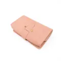 Borsa di stoccaggio digitale in pelle PU portatile, custodia rosa per cavi e caricabatterie. - Rosa