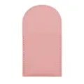 Custodia protettiva in pelle PU rosa per flacone di profumo, porta rossetto e oli essenziali. - Rosa