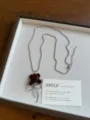 Cute fuzzy bear pendant necklace with silver bead chain and bow accessory for women. - Dark Brown Bowknot Bear Style (XL5059)