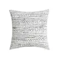 Geometric printed American style cushion cover, cotton linen sofa throw pillow cover for decor. - 45x45cm (Without Core) / PE20496P-1
