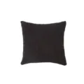 Black knitted throw pillow cover, modern minimalist cushion case for sofa and bedroom bed head. - 45x45cm / Black Knitted