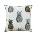 Dekorative Ananas Kissenhülle, stilvoller botanischer Kissenbezug für Sofa Heimdekoration. - PE7175P-1