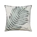 Tropische Pflanze gedruckter quadratischer Kissenbezug für Sofa Schlafzimmer Deko Kissenhülle - PE7146P-1