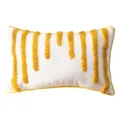 Nordic throw pillow modern geometric tufted yellow lines sofa cushion home decor bedroom bed - 50x30cm / Yellow Stripe