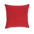 Red corduroy cushion cover, modern minimalist solid striped throw pillowcase for sofa. - 45x45cm / Red