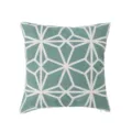 Geometric embroidered cotton throw pillow for sofa living room bedroom decoration - Geometric Star (PE6129E-1)
