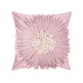 Modern pink 3D flower decorative pillow cover luxury cushion case for sofa home decor. - 45x45cm (Without Core) / PE22135H-2 Square Pillow